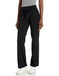 Danskin Women's Drawcord Pant, Black, Large