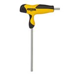 STANLEY 94-347 5.0mm Metric 2 Way T Handle Hex Key ( Silver & Yellow)