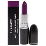 MAC Matte Finish Lipstick, 4.5 g, Heroine