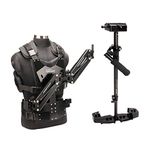 FLYCAM Galaxy Dual Arm & Vest with Redking Video Camera Stabilizer Steadycam Stedicam | Professional Stabilization System (FLCM-GLXY-RK)