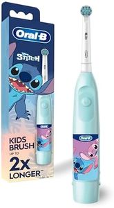 Oral-B Kid's Electric Battery Powered Toothbrush, Featuring Extra Soft Color Changing Bristles, for Ages 3+