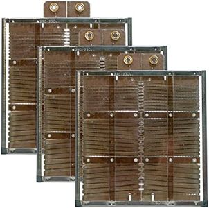 Place4parts Compatible Older Style Toaster Heating Elements for DUALIT Set of 3 for 2 Slice Two Slot