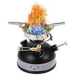 Taruor Camping Gas Stove,Portable Outdoor Camping Mini Gasoline Stove Liquid Fuel Alcohol Diesel Oil Stove