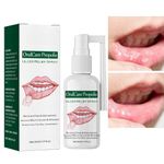 Mouth Ulcer Treatment Spray,Mouth Ulcer Spray,Canker Sore Treatment for Adults,Oralcare Propolis Ulcer Relief Spray,Herbal Mouth Spray,Canker Relief Spray,Breath Spray for Bad Breath,Breath Freshener