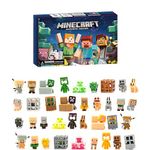 Advent Calendar 2024 Boys,24 Days Surprise Countdown Calendar-Toy Figures Building Blocks Including 29 Characters Christmas Holiday Gifts for Kids Girls Fans (E)