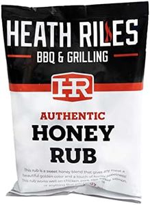 Heath Riles BBQ Rub, Honey Rub Seasoning, Champion Pitmaster Recipe, Shaker Spice Mix, 2 lb./32 oz.