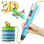 GEEETECH TG-18 3D Pen, 3D Pen for Kids &Adults, Gift for Kids, Easy & Safe, Super Low Temp, UL Certified, Wide Compatibility with PLA/ABS/PCL Filament Refills