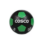 cosco Thunder Size -5 Green Football, Size 5 (Multicolour)