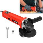 VickyHome Angle Grinder, 4.5 Inch Mini Electric Angle Grinder with 11000RPM Speed for Cutting Grinding and Polishing, 900W Powerful Motor, Auxiliary Handle, 115M Grinding Disc