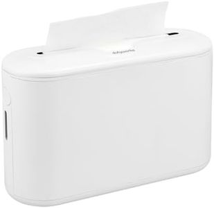Multifold Paper Towel Dispenser Countertop, Commercial Hand Towel Dispenser for Bathroom Kitchen Home, Trifold/C Fold/Z Fold Napkin Dispenser, Abs Plastic - Non-Slip, White