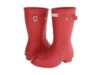 Hunter Women's Original Short Rain Boot, Military Red, 6 UK