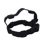 Keenso Flashlight Headband, Black Flashlight Headband Headlamp Band For 18650 Flashlight Outdoor Toolsheadband flashlight holder