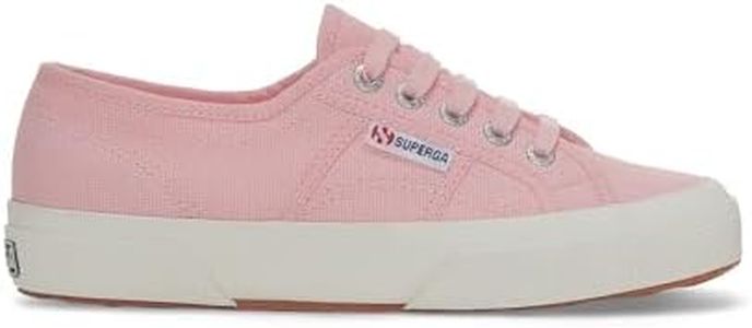 Superga Unisex 2750-cotu Classic Oxford Flat, Pink Tickled Ivory, 6.5 UK, Pink Tickled Ivory, 7.5 US