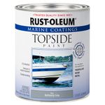 Rust-Oleum Available 207005 Marine Topside Paint, Battleship Gray, 1-Quart, 32 Fl Oz (Pack of 1), 11