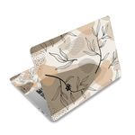 ArtSo Laptop Skin Sticker Decal,16.5 17 17.3inch Laptop Netbook PC Notebook Universal Vinyl Reusable Skin Sticker Cover Personalized Art Case Protector, Leaf Abstraction