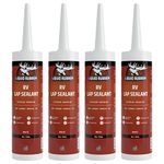 Liquid Rubber RV Lap Sealant, White, 4 Pack