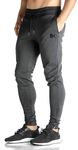 BROKIG Mens Zip Joggers Pants - Cas