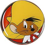 Fan Emblems Looney Tunes Speedy Gonzales Car Sticker Domed/Multicolor/Chrome Finish, Automotive Emblem Decal Easily Applies to Cars, Trucks, Motorcycles, Laptops, Cellphones, Windows, Almost Anything