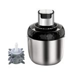 edtepy Multifunctional Electric Meat Grinder & Food Processor with Stainless Steel Bowl | Dough Kneader, Cleaning Brush, and Scraper | 800W High-Speed Motor for Chopping,Mincing & Mixing (Pack of 1)