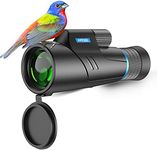APEXEL 10-20 x 50 Zoom Monocular Telescope, HD Monocular for Adults, BAK4/FMC Waterproof Lightweight Monocular Telescope with Low Night Vision for Hiking Bird Watching Camping Wildlife Animals