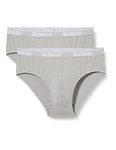 Sloggi Men's GO ABC H Midi 2P Briefs, STONE GREY, M