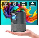 Smart Auto Focus Projector 4K Supported with WiFi6 Bluetooth 5.0,Native 1080P Portable Home Cinema Projector,HDR10,4D Keystone Correction,50% Zoom,Compatible with phone/Fire Stick for Bedroom/Outdoor
