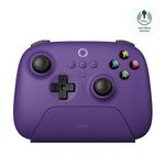 8Bitdo Ultimate 2.4G Wireless Controller, Hall Effect Joystick Update, Gaming Controller with Charging Dock for PC, Android, Steam Deck & Apple (Purple)