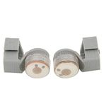Keenso LED Signal Lamp, 2 pieces Warning Light for Mavic Mini RC Drone, Accessory for RC Drone(Gray) Aircraft accessories