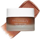 RMS Beauty Master Radiance Base - Hydrating & Skin Firming Illuminating Highlighter Makeup Cream with Light-Reflecting Pearls for Glowing, Radiant Skin - Deep (0.50 fl oz)