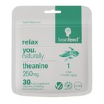 L theanine Supplements (30) | 250mg l-theanine Powder per Capsule - 1 A Day | GABA Supplements Support | Aids Relaxation Without Sedation | 1 Month Supply | Lab-Tested