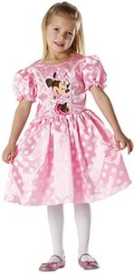 Rubie's Girl's Disney Classic Minnie Mouse Costume, Multicolor, 3-5 Years