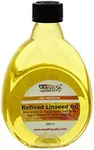 U.S. Art Supply - Refined Linseed Oil -, 500ml / 16.9 Fluid Ounce Container