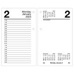 2023 Daily Desk Calendar Refill by AT-A-GLANCE, 3-1/2" x 6", Loose-Leaf (E71750)