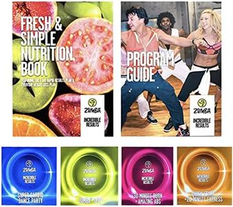 ZUMBA Incredible Results Weight-Loss Dance Workout DVDs and Guides Value Pack