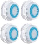 Compatible Replacement Facial Cleansing Brush Heads (4-Pack)