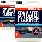 ULTIMA-PLUS XP Spa Water Clarifier - Transforms Hot Tub Water From Cloudy and Dirty to Crystal Clear - Suitable for all Hot Tubs, Spas and Pools (10 Litres)