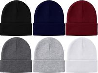 Glooarm 6 Pack Kids Beanie Hats Boy