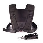 MiR BHAR Sled Harness with (Optional) Sled Harness, Without Sled, Black