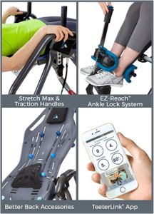 Teeter FitSpine X3 Inversion Table – Back Pain Relief & Stretching