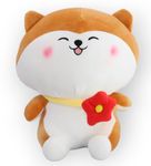 Storio Cat Flower Plush Soft Toy – 25 cm | Cute Stuffed Animal Toy for Kids | Adorable Cat Plush Doll for Girls & Boys | Soft Cuddly Toy for Baby Room Decor & Gifting (Pack of 1)