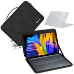 Smatree Hard EVA Protective Sleeve Case Compatible for 15.6 inch ASUS Zenbook Pro 15 OLED (UM535), for 15.6 inch ASUS Vivobook Pro 15X OLED K6501/M6501, Waterproof and Anti-Shock Sleeve(M83)