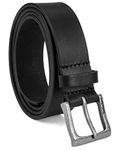 Timberland Men's 35Mm Classic Leather Jean Belt, Black, 38