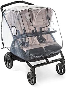 Euret 71584 - Protector para la lluvia para silla de paseo doble
