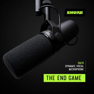 Shure SM7B Dynamic Vocal Microphone – Studio Recording & Podcasting
