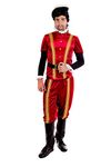 Fun Shack Tudor Costume Men, Tudor Dresses for Adults, Historical Fancy Dress, Royal Costume Adult Medium