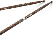 ProMark Drum Sticks - Classic 7A Drumsticks - Drum Sticks Set - Fire Grain Drumstick - Hickory Drum Sticks - Consistent Weight and Pitch - 1 Pair