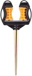 Rocky Mountain Goods Deluxe Hose Guide Spike - Smooth Roller Mechanism Allows Garden Hose to Pass Plants/shrubs Without damaging Them - Solid Rust Proof Metal Spike - Keeps Hose from kinking