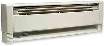 Qmark HBB2004 Liquid Filled Electric Hydronic Baseboard Heater, 2000 Watt, 240 Volt, Beige