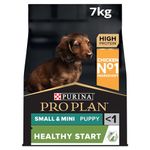 PRO PLAN® Small & Mini Puppy Healthy Start Dry Dog Food with Chicken 7kg