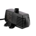 EcoPlus 396 GPH (1500 LPH, 20W) Submersible Water Pump w/ 6 ft Power Cord | Aquarium, Fish Tank, Fountain, Pond, Hydroponics